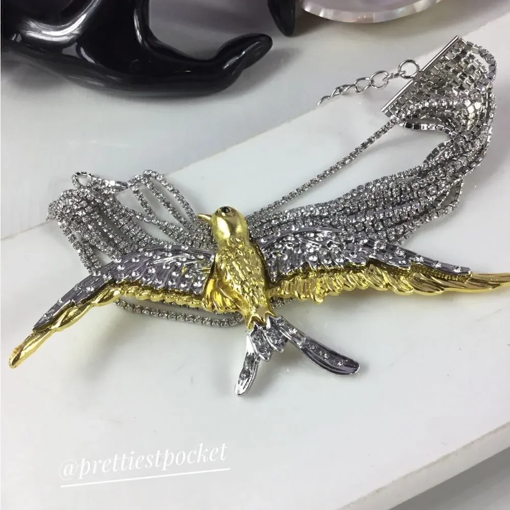 Zara Swan Choker Necklace - Picture 15 of 16